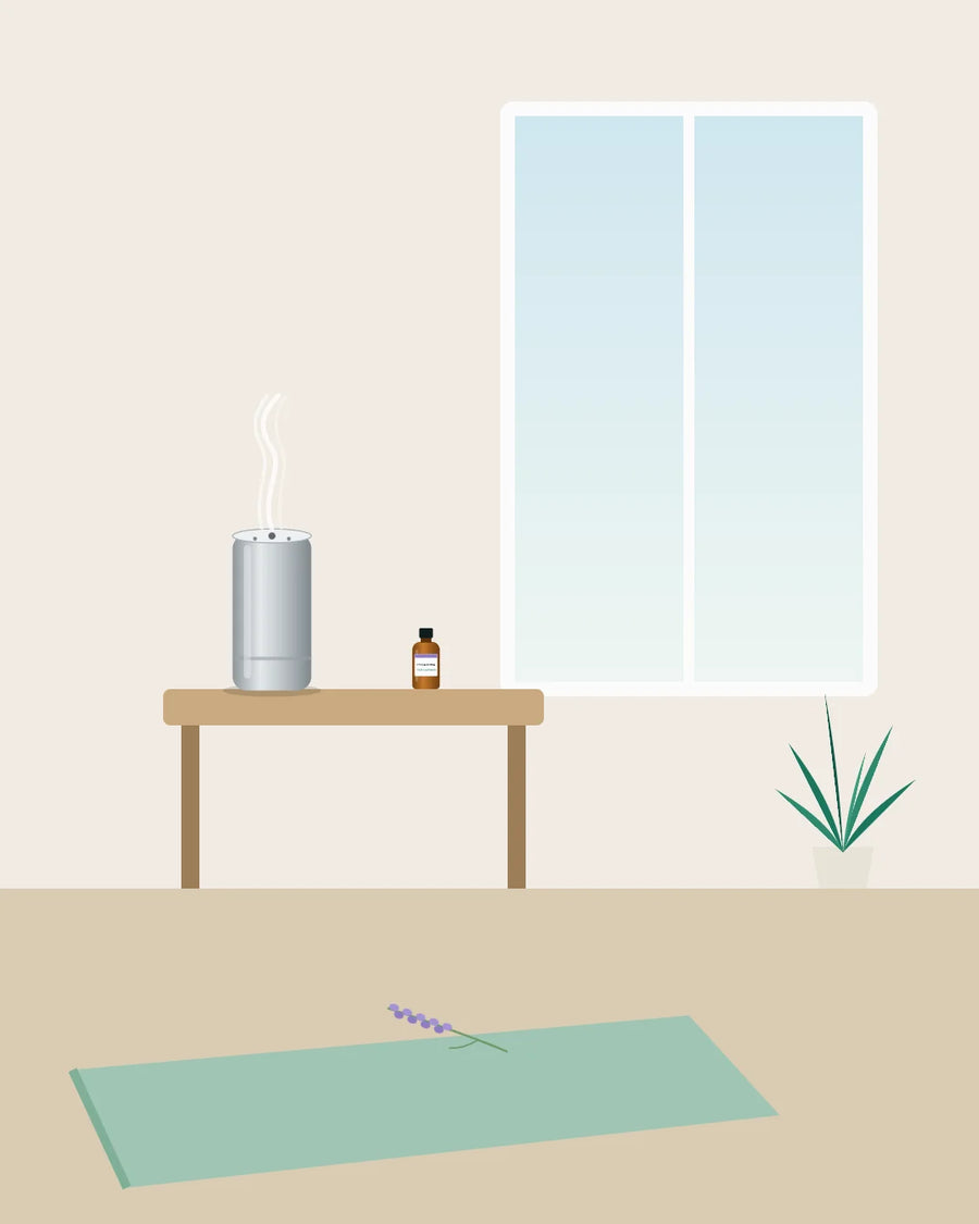 The yoga corner