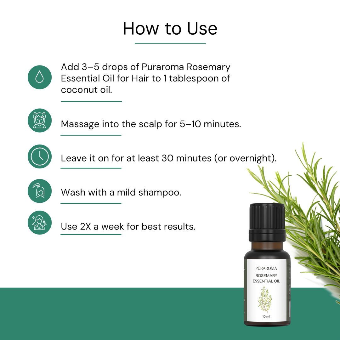 Rosemary Essential Oil for Hair